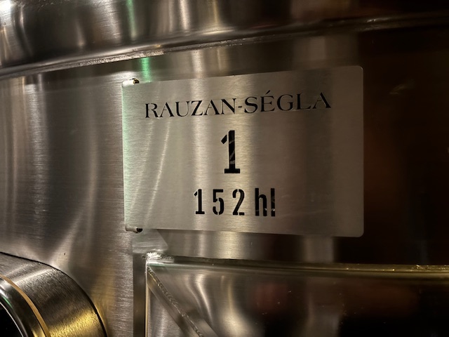 Chateau Rauzan-Segla vat